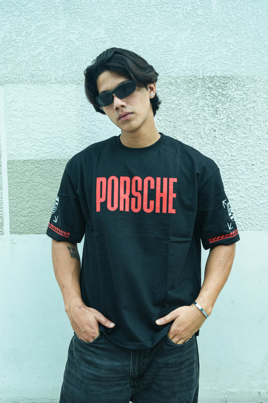 Porsche Motorsport Racing Graphic Oversized T-Shirt
